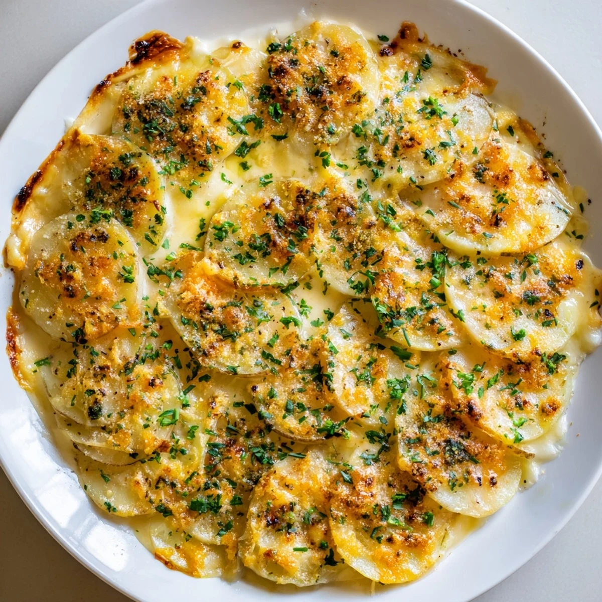 Cheesy Scalloped Potatoes Creamy