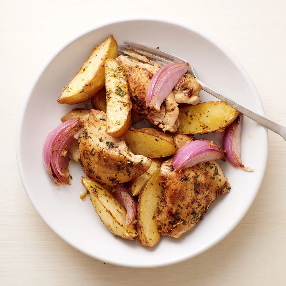 Greek Lemon Chicken Potatoes