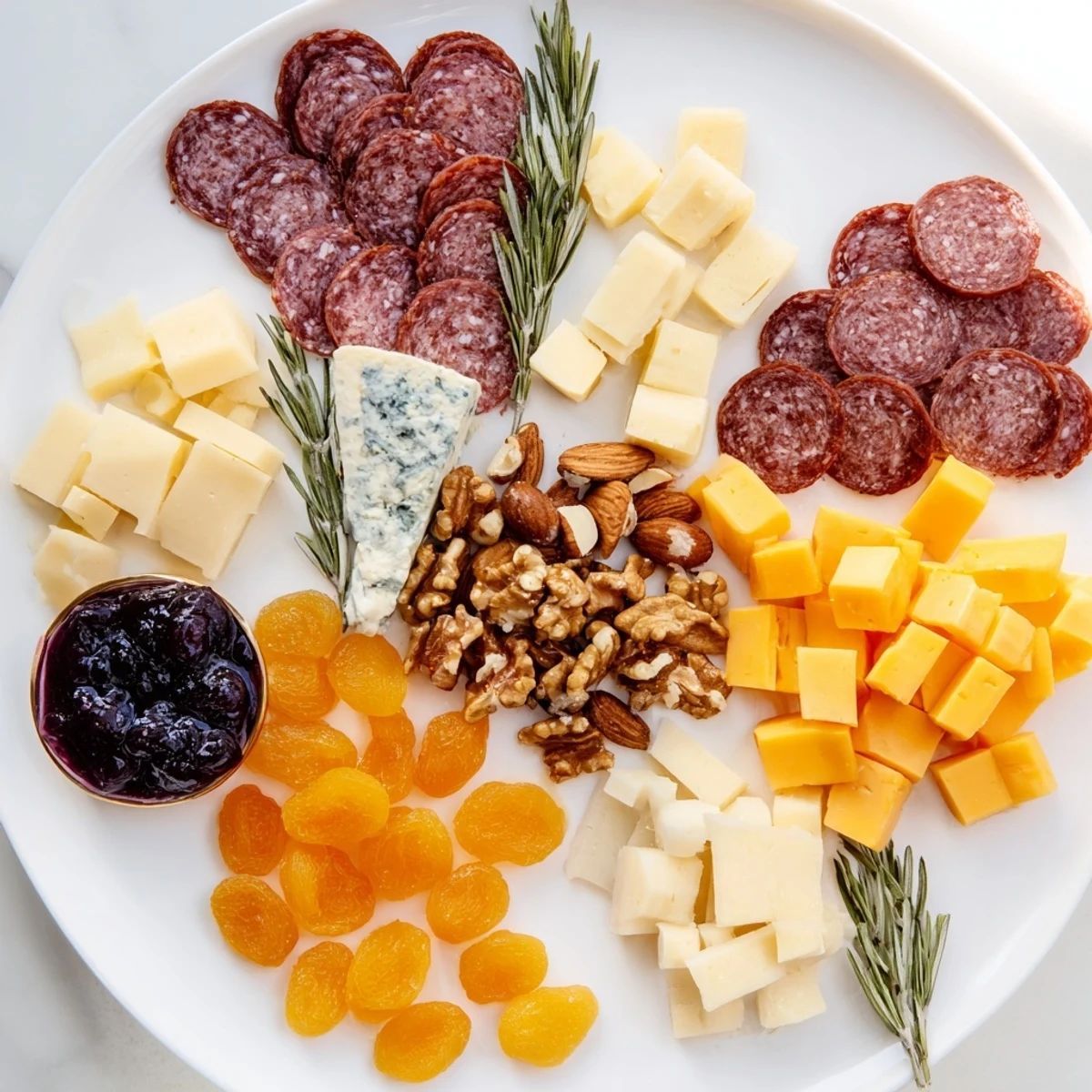 A stunning Deer Antler Charcuterie board overflowing with savory meats, cheeses, and accompaniments, ready to serve.