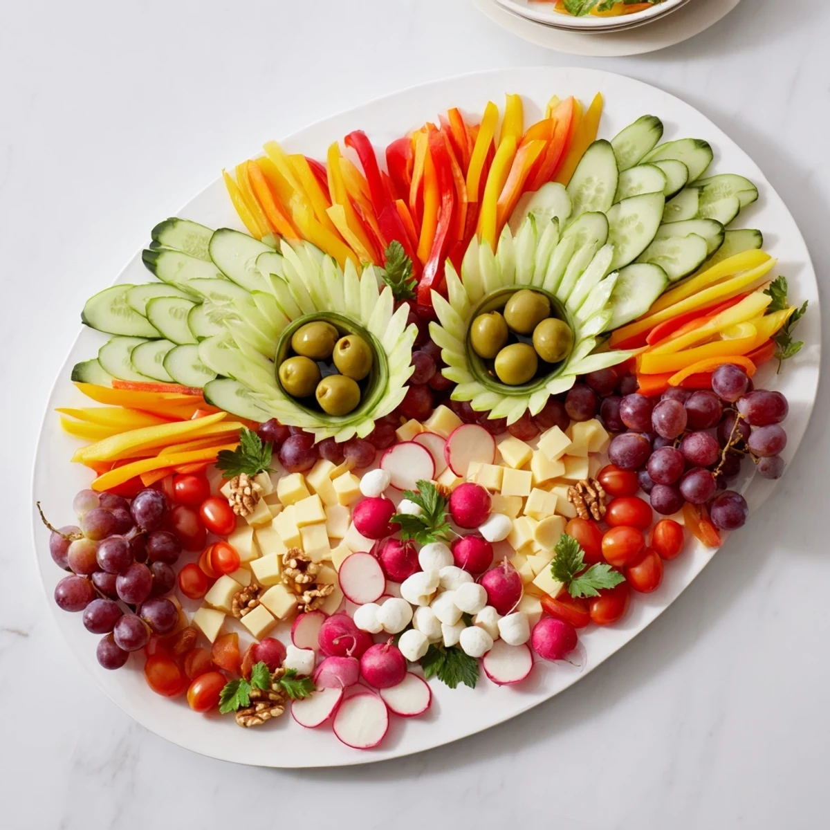 Festive Masquerade Mask Platter #99