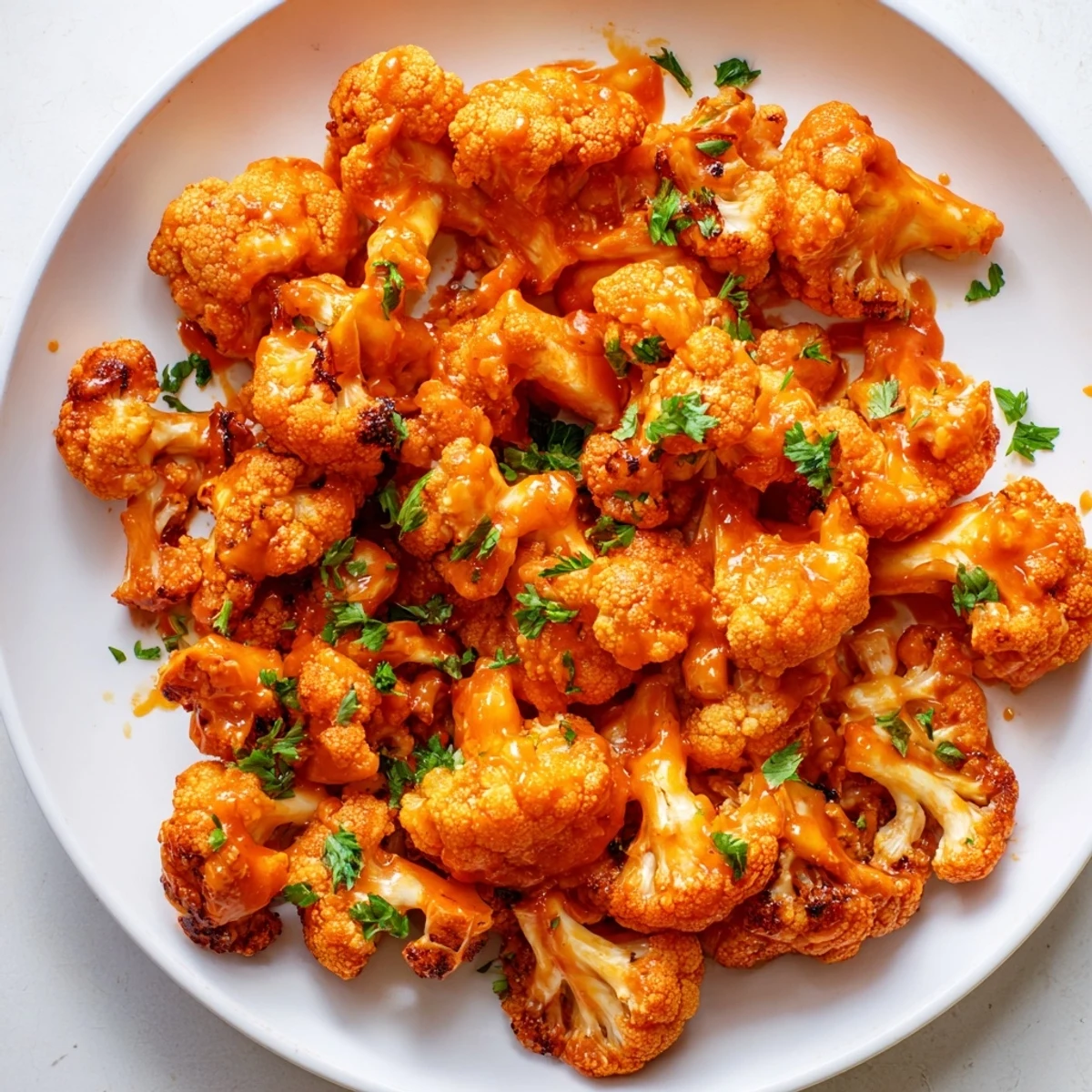 Sriracha Buffalo Cauliflower Bites