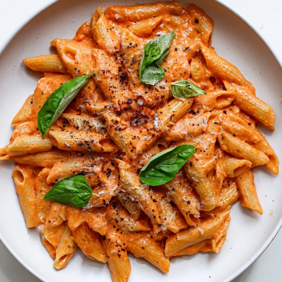 Basil Garlic Creamy Tomato