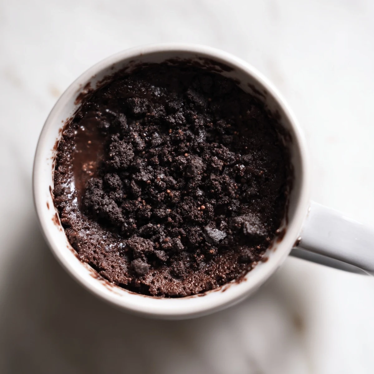Warm, chocolatey Oreo Mug Cake, perfect for a quick and satisfying dessert craving, ready in minutes.