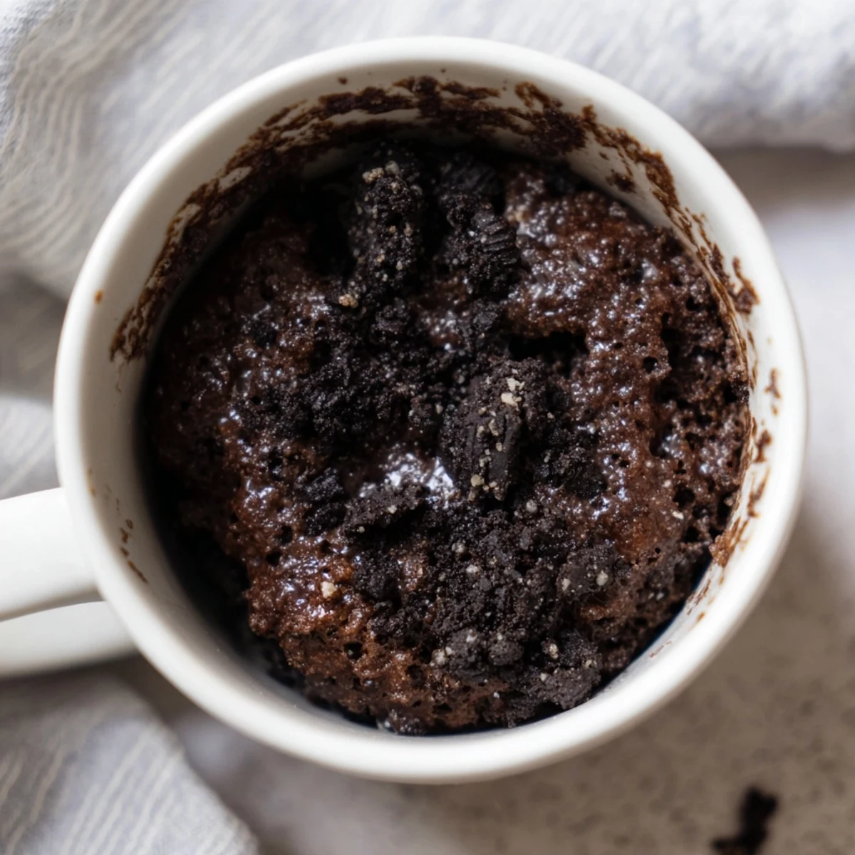 Oreo Mug Cake Delight