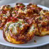 Pizza Pinwheels Pepperoni Mozzarella