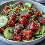 Spring Tuna Poke Bowl