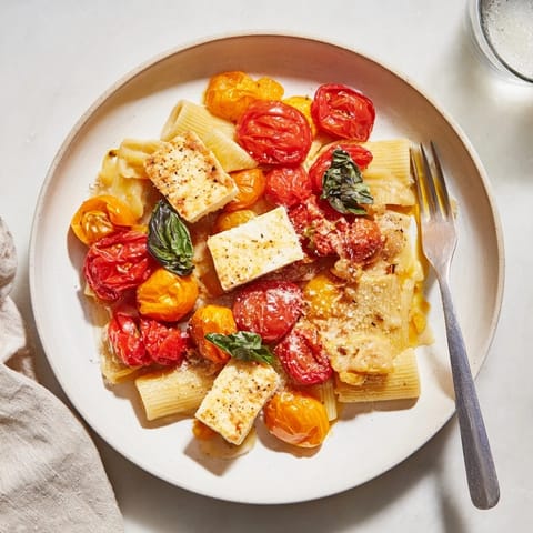 Baked Feta Cherry Tomato Pasta