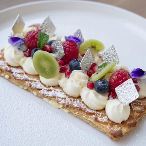 A stunning photo showcasing the Luxury Diamond Engagement Platter, ready for a special celebration meal.