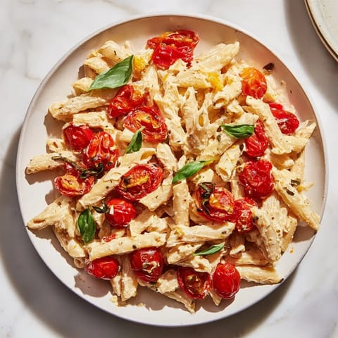 Boursin Cheese Pasta Roasted