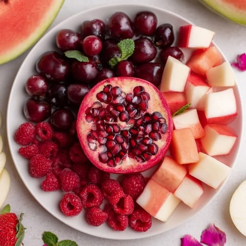 Pomegranate Fruit Platter