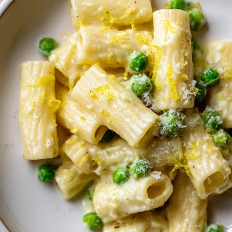Pea & Lemon Ricotta Pasta