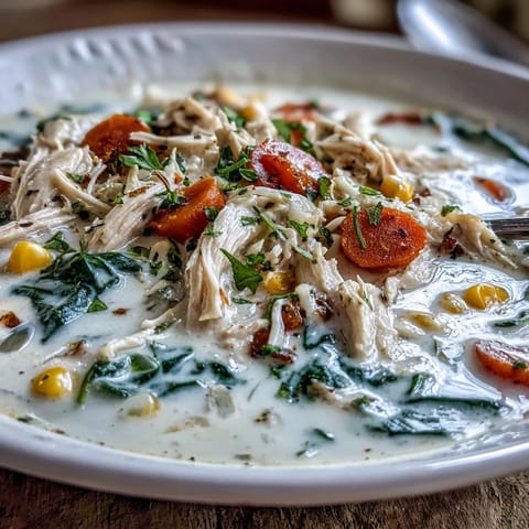 Ranch Chicken Veggie Soup