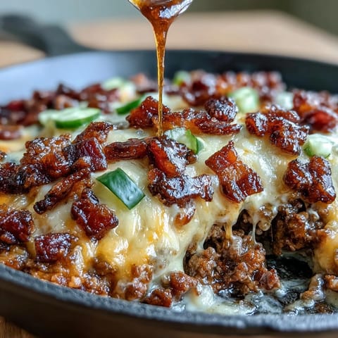 Keto BBQ Bacon Cheeseburger