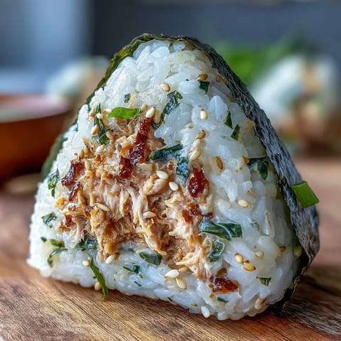 Spicy Tuna Onigiri Snack