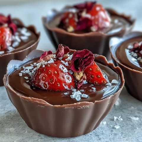Dubai Chocolate Strawberry Cups