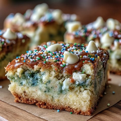 St Patricks Day Rainbow Bars