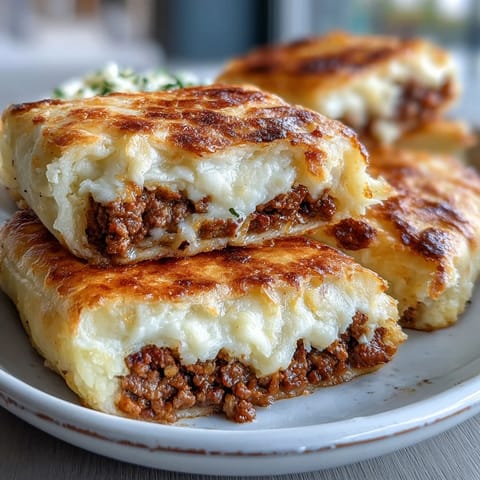 Mini Shepherds Pies in muffin tins are a cozy, savory comfort food with golden mashed potato topping.