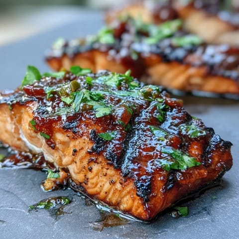 Grilled Salmon with Strawberry Salsa