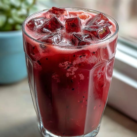 Dragon Drink with Coconut Milk