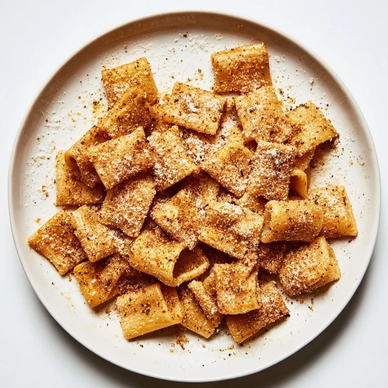 These flavorful Air Fryer Pasta Croutons offer a delightful crunch, ideal for snacking or salads.