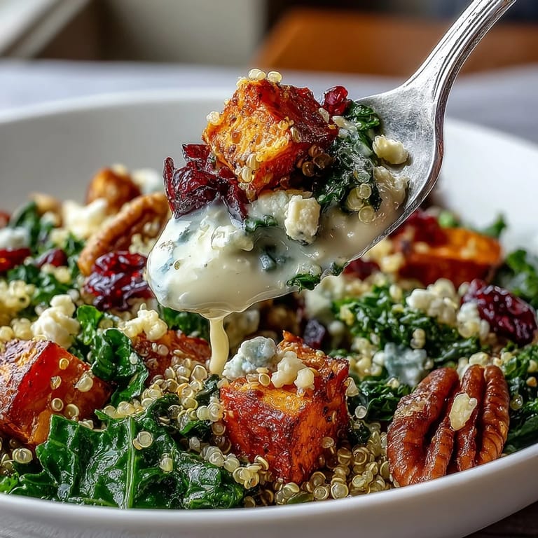 Drizzled zesty lemon tahini dressing, it's an easy gluten-free lunch or dinner.