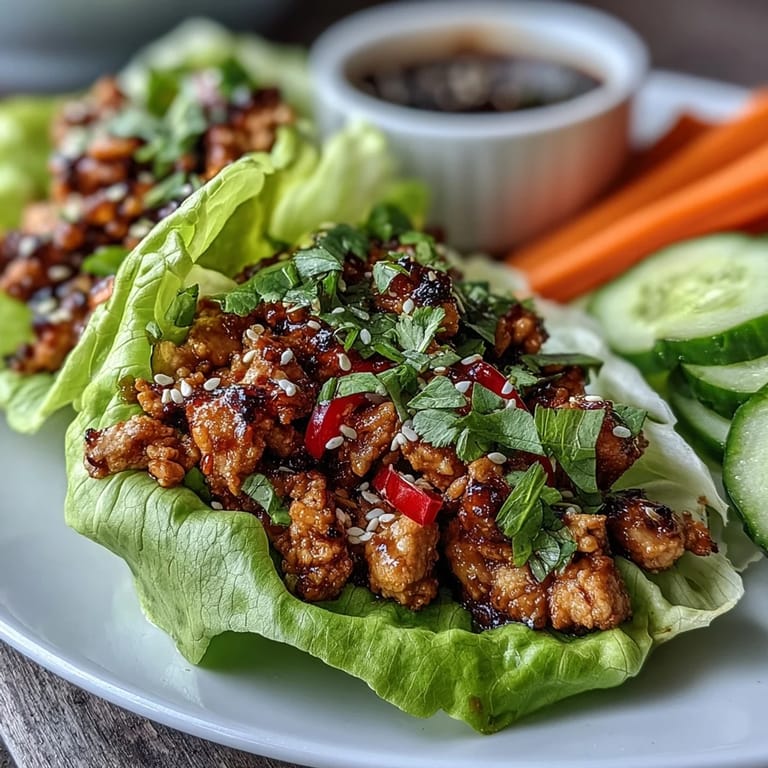 Healthy summer body turkey lettuce wraps paired with crunchy veggie sticks, offering a flavorful, protein-packed meal perfect for warm weather dining.