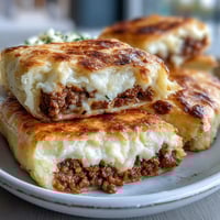 Mini Shepherds Pies in muffin tins are a cozy, savory comfort food with golden mashed potato topping.