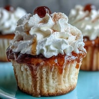 Moist, fluffy Cinco de Mayo Tres Leches Cupcakes soaked in a blend of three milks, topped with whipped cream and a sprinkle of cinnamon.