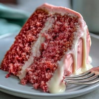 Bridal Shower Rosé Velvet Cake: blush pink layers, creamy frosting, shimmering gold drip.